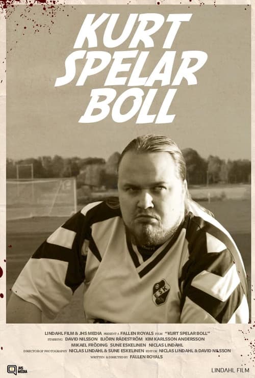 Kurt spelar boll poster