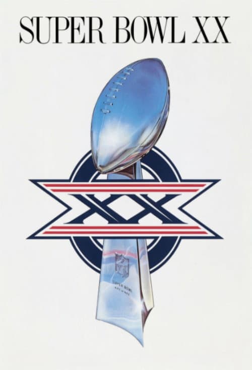 Super Bowl XX poster