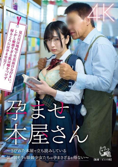 孕ませ本屋さん～さびれた本屋で立ち読みしている気の弱そうな眼鏡少女たちは孕まさざるを得ない～ poster