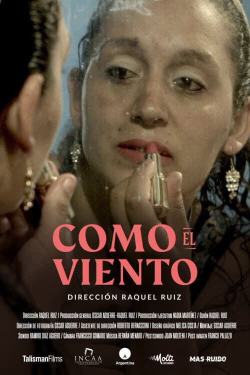Como el viento poster