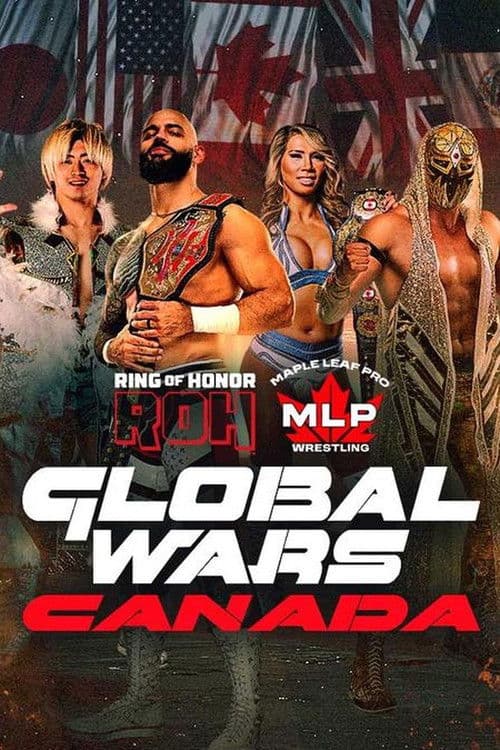 ROH x MLP Global Wars Canada poster