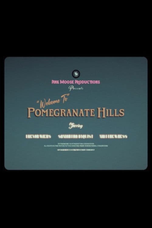 “Welcome To” Pomegranate Hills poster