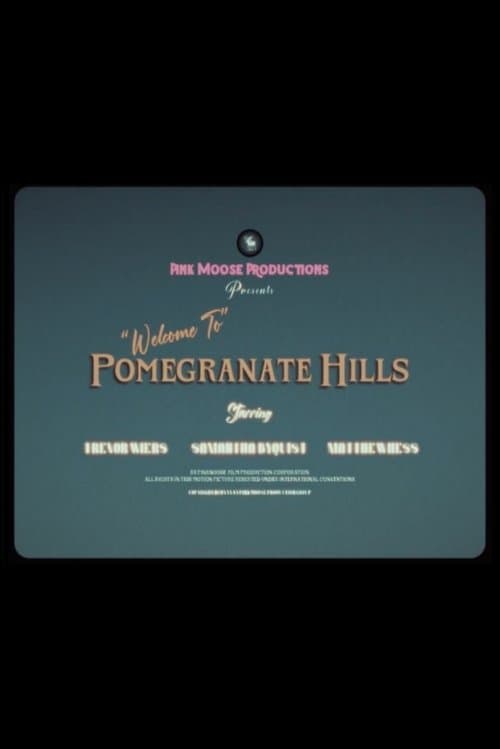 “Welcome To” Pomegranate Hills poster
