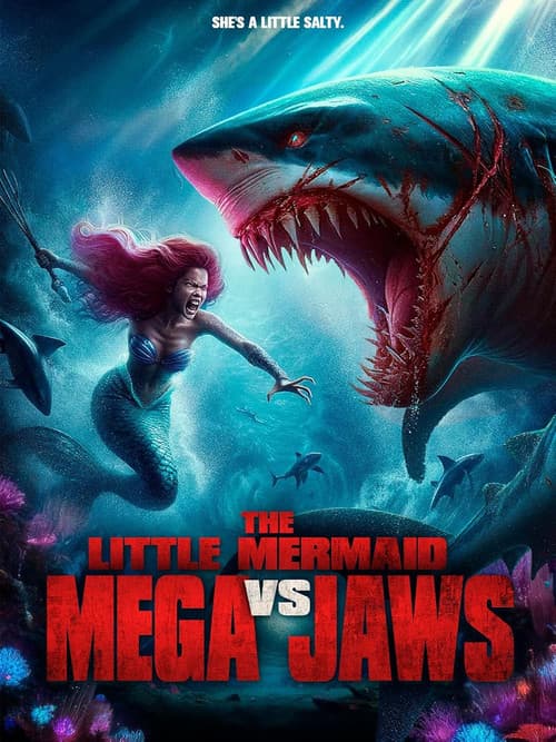 The Little Mermaid vs Mega Jaws poster
