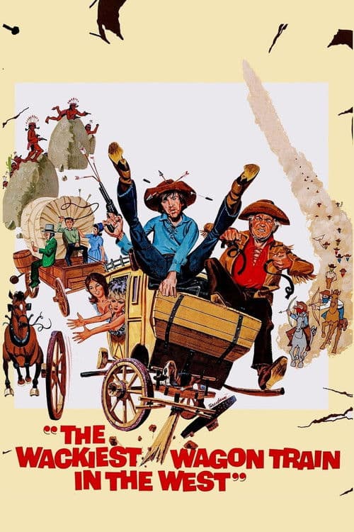 The Wackiest Wagon Train in the West poster