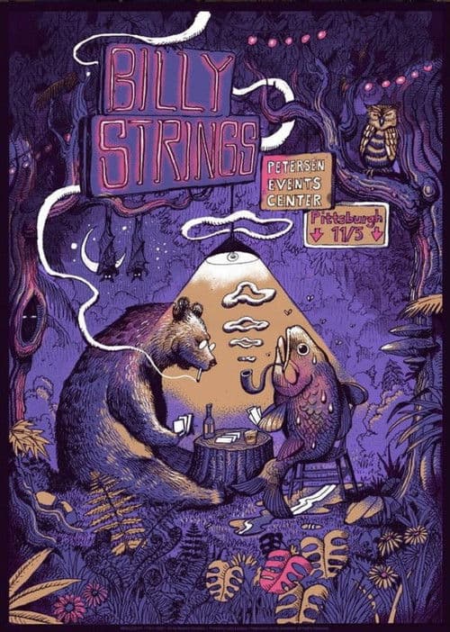 Billy Strings | 2022.11.05 — Petersen Event Center - Pittsburgh, PA poster