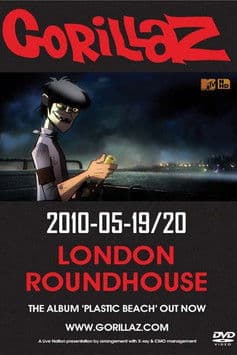 Gorillaz: Live at Roundhouse in London poster