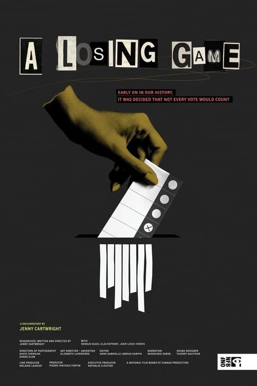 A Losing Game poster