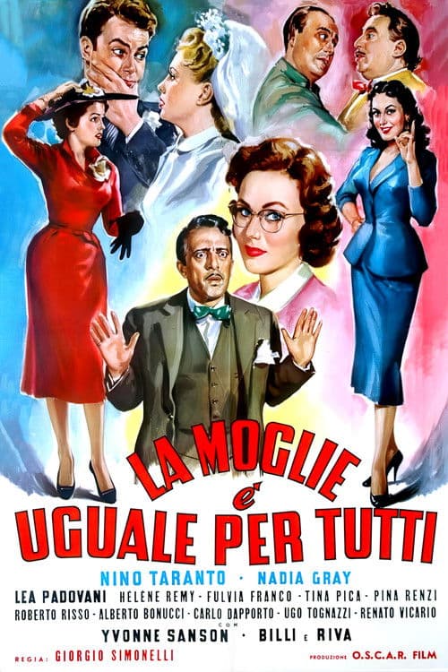 La moglie è uguale per tutti poster