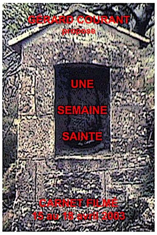 Une semaine sainte poster