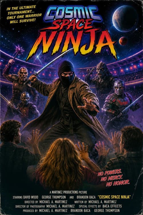 Cosmic Space Ninja poster