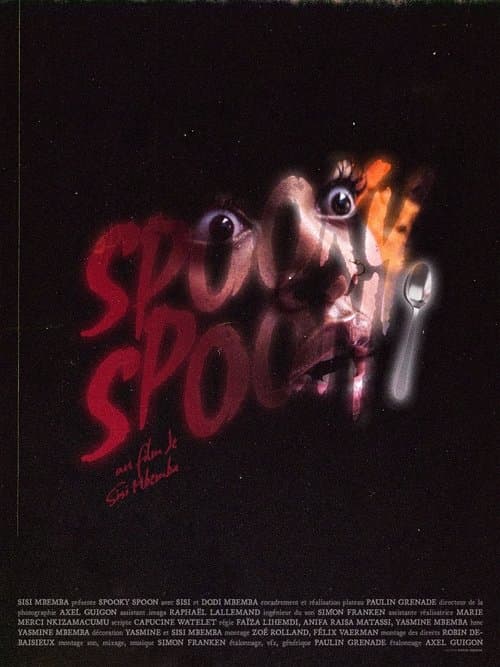 Spooky spoon poster