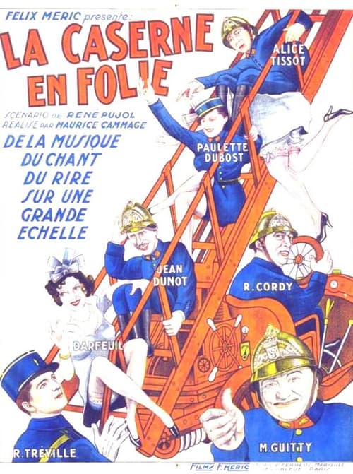 La caserne en folie poster