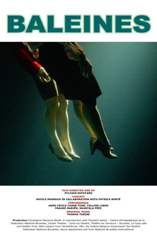 Baleines poster