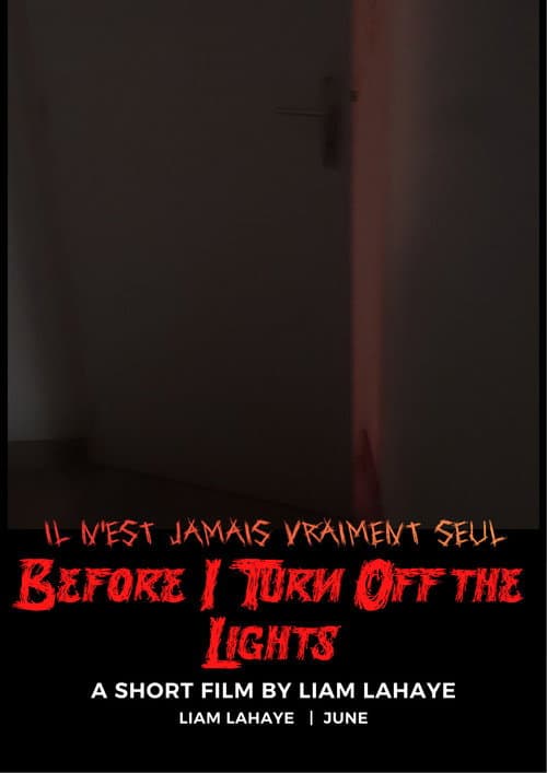 Before I Turn Off the Lights poster