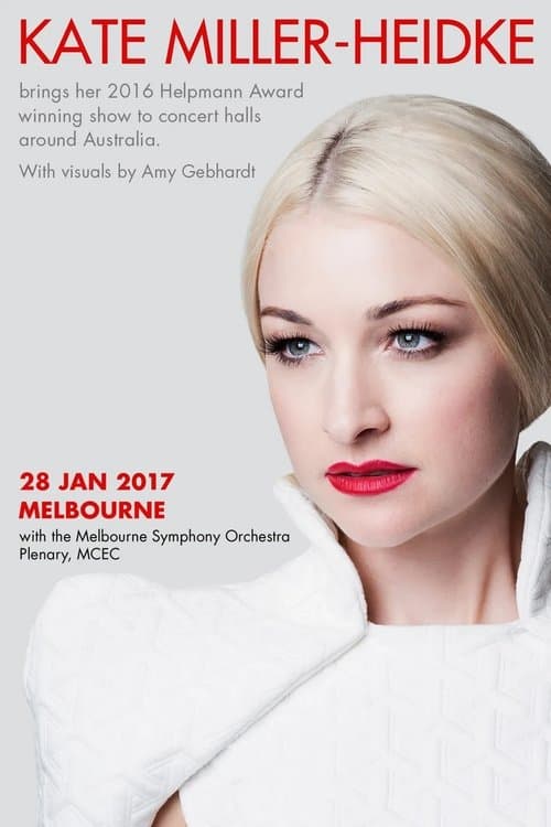 Kate Miller-Heidke + MSO poster