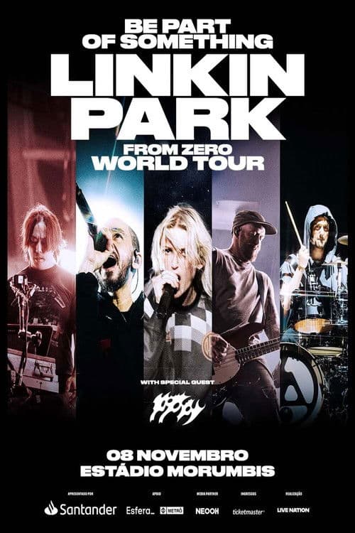 Linkin Park: From Zero World Tour in São Paulo FULL CONCERT at Estádio Morumbi poster