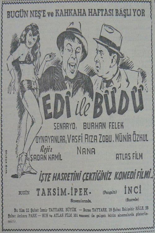 Edi İle Büdü poster