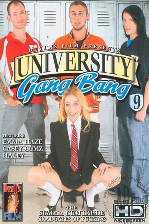University Gang Bang 9 poster