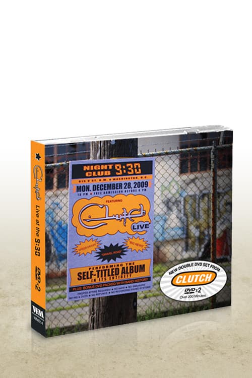 Clutch: Live at the 9:30 poster