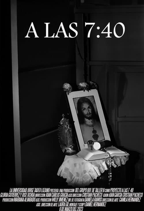 A las 7:40 poster