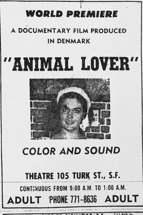 Animal Lover poster