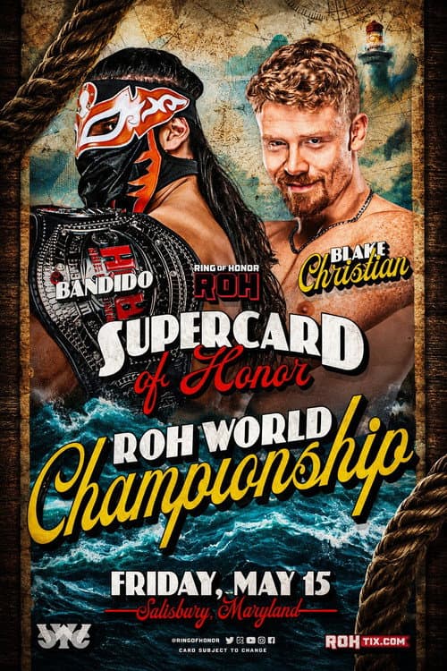 ROH Supercard of Honor 2026 poster