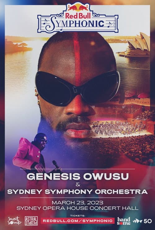 Red Bull Symphonic with Genesis Owusu and Sydney Symphony Orchestra poster