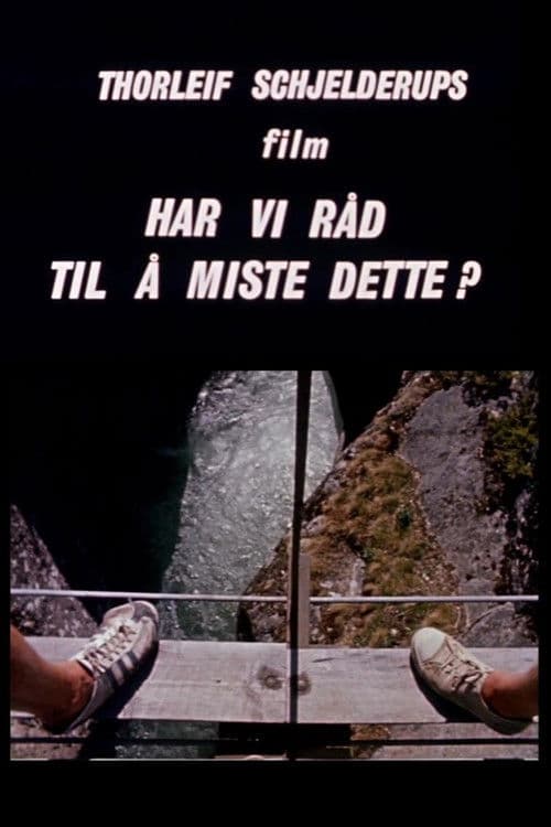 Oslofilm: Har vi råd til å miste det? poster