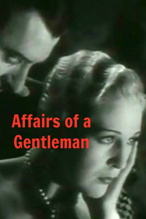 Affairs of a Gentleman poster