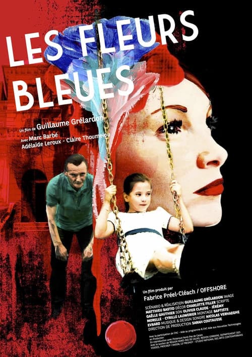 Les fleurs bleues poster