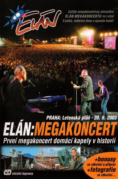 Elán: Megakoncert poster