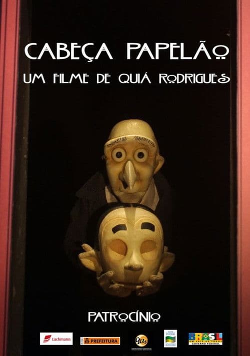Cabeça Papelão poster