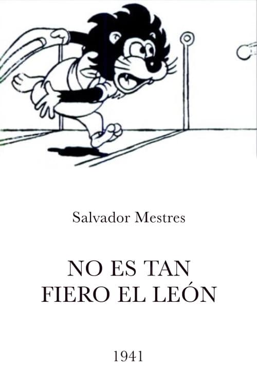 El león y el ratón poster