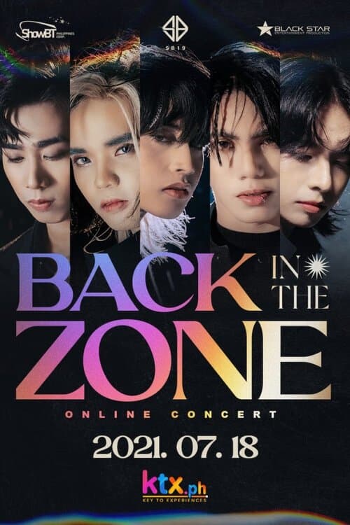 SB19 Back in the Zone: Online Concert poster