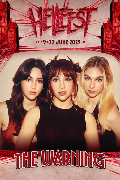 The Warning - Hellfest 2025 poster