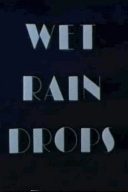 Wet Rain Drops poster