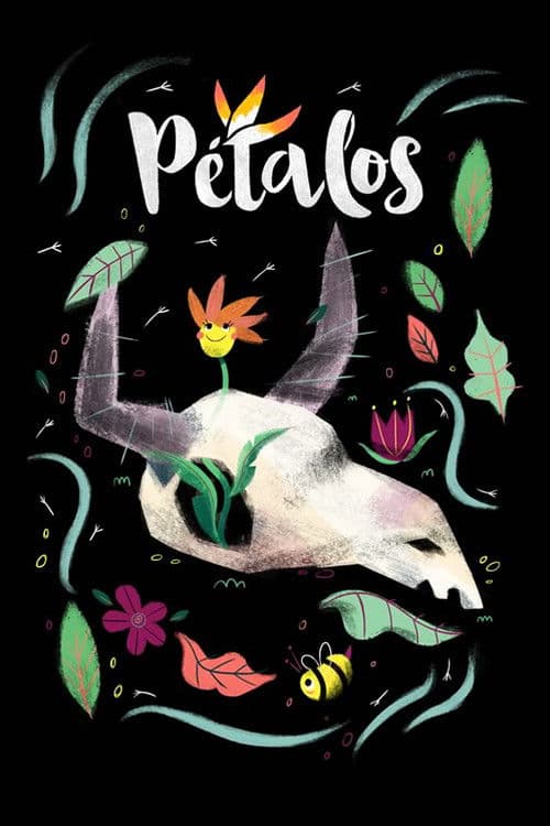 Pétalos poster