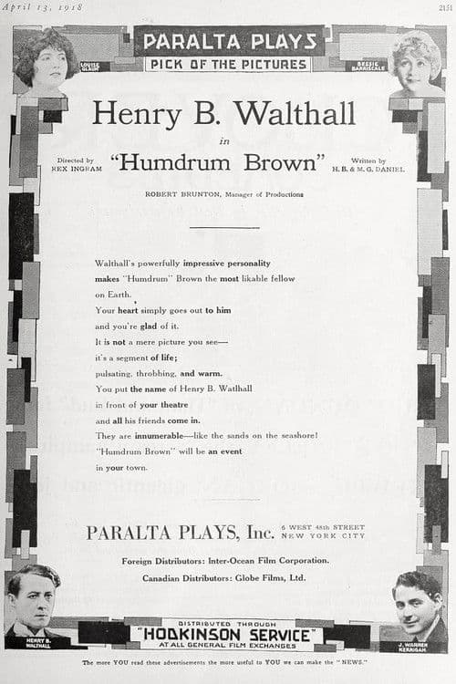 Humdrum Brown poster