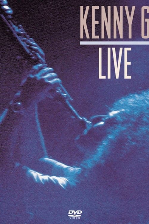 Kenny G Live 1989 poster