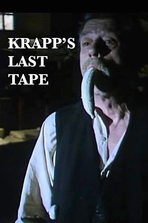 Krapp's Last Tape poster