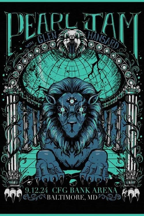 Pearl Jam: Baltimore 2024 poster