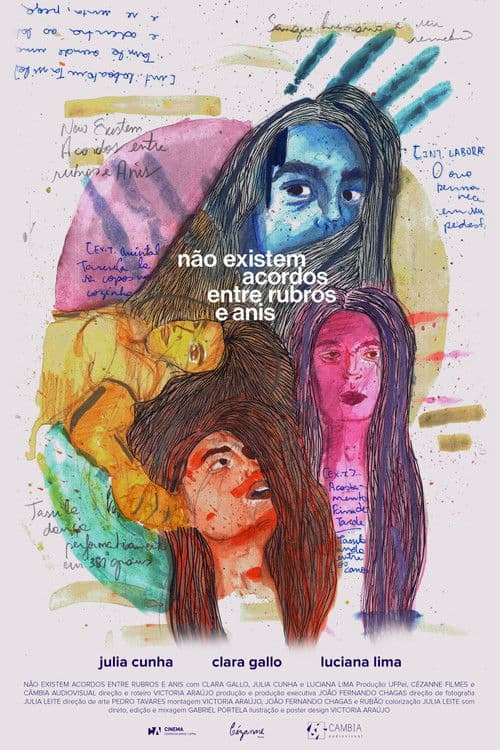 No Truces of Teal and Crimson poster