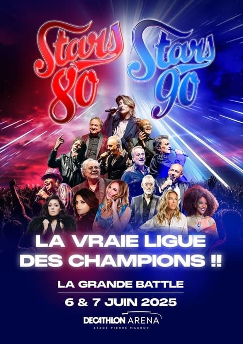 Stars 80 vs Stars 90, la grande battle poster