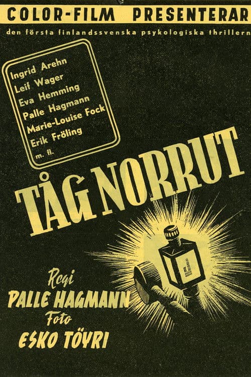Tåg norrut poster