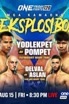 ONE Friday Fights 120: Yodlekpet vs. Pompet poster