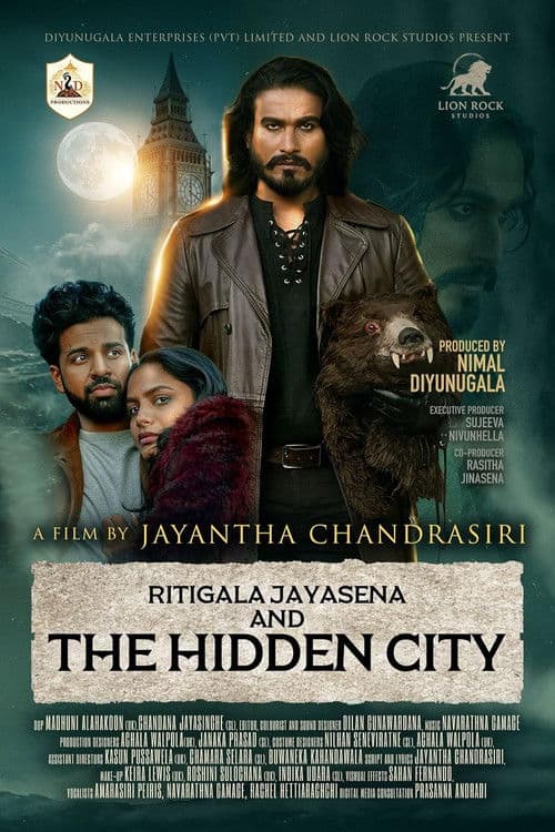 Ritigala Jayasena and the Hidden City poster