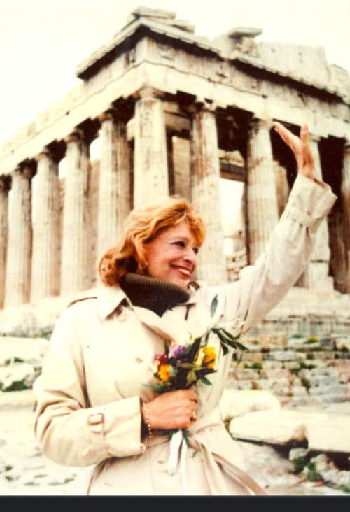 Melina's fight for the Parthenon sculptures poster