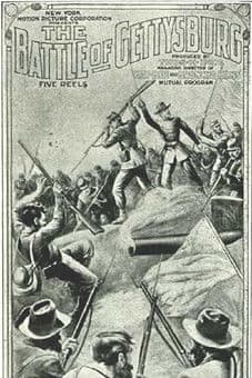 The Battle of Gettysburg poster