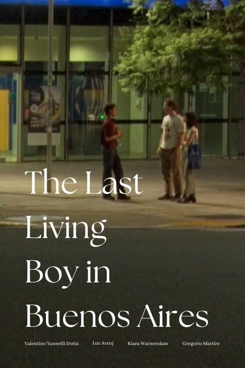 The Last Living Boy in Buenos Aires poster